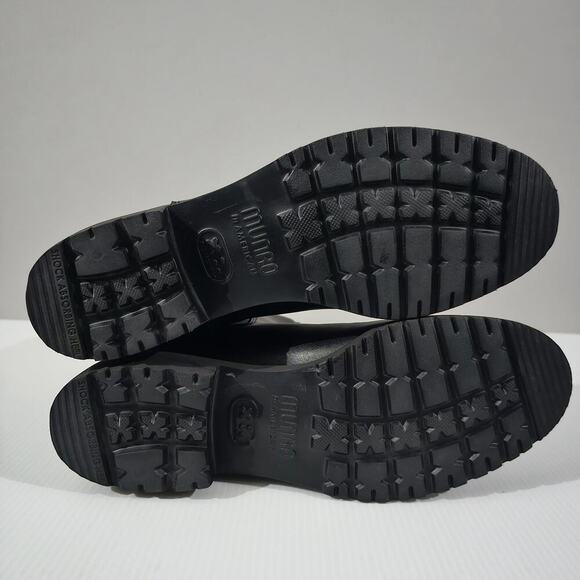 NEW Munro Heath Ankle Bootie Womens 8.5 Black Leather Water Resistant Chelsea - Picture 11 of 13